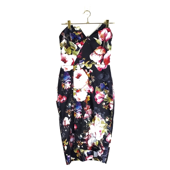 Asos Floral Midi Dress - Picture 2 of 8